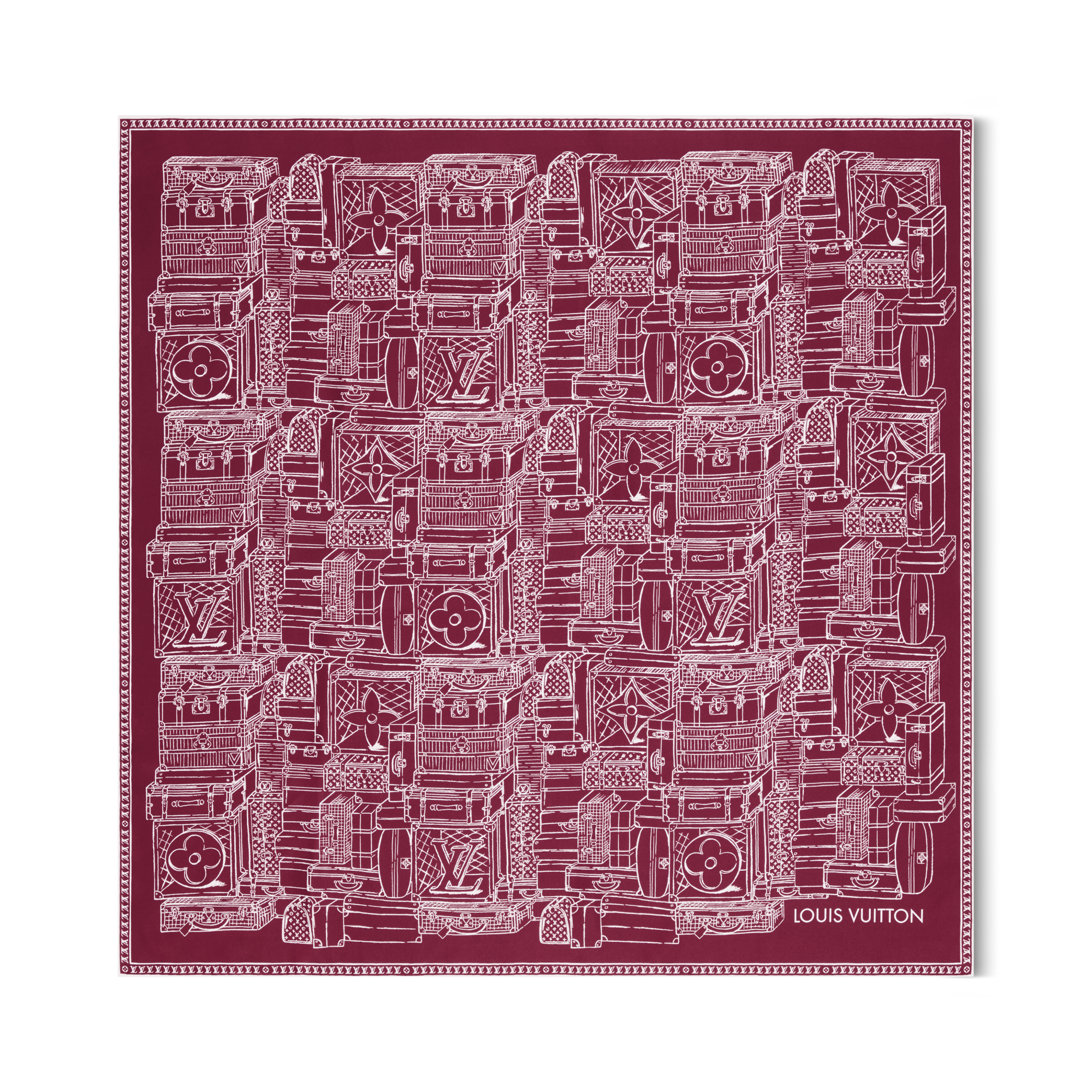 Women's Silk Scarves, Squares, Bandeaus in Luxe Prints
